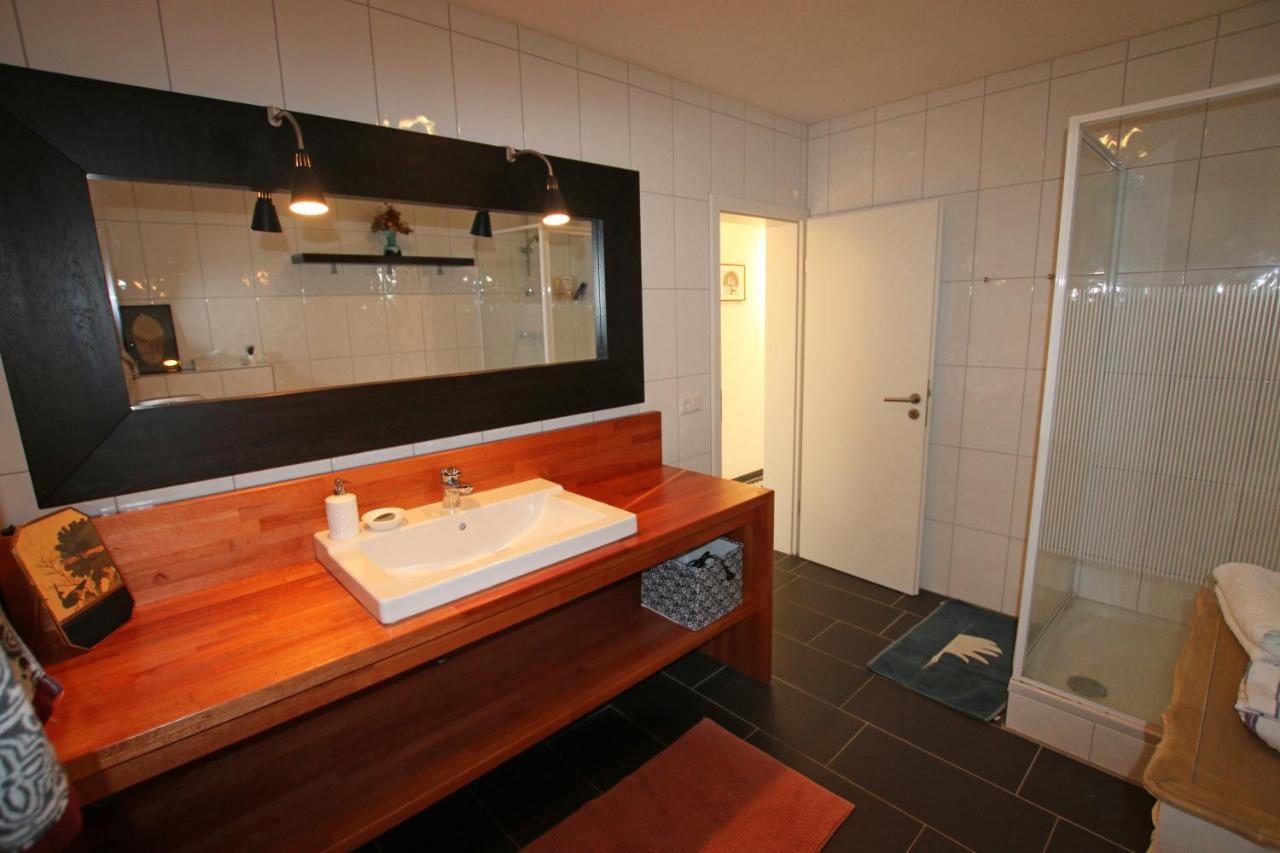 Hunsrueck Valley View Apartment With Cedar Sauna Bruschied Eksteriør bilde