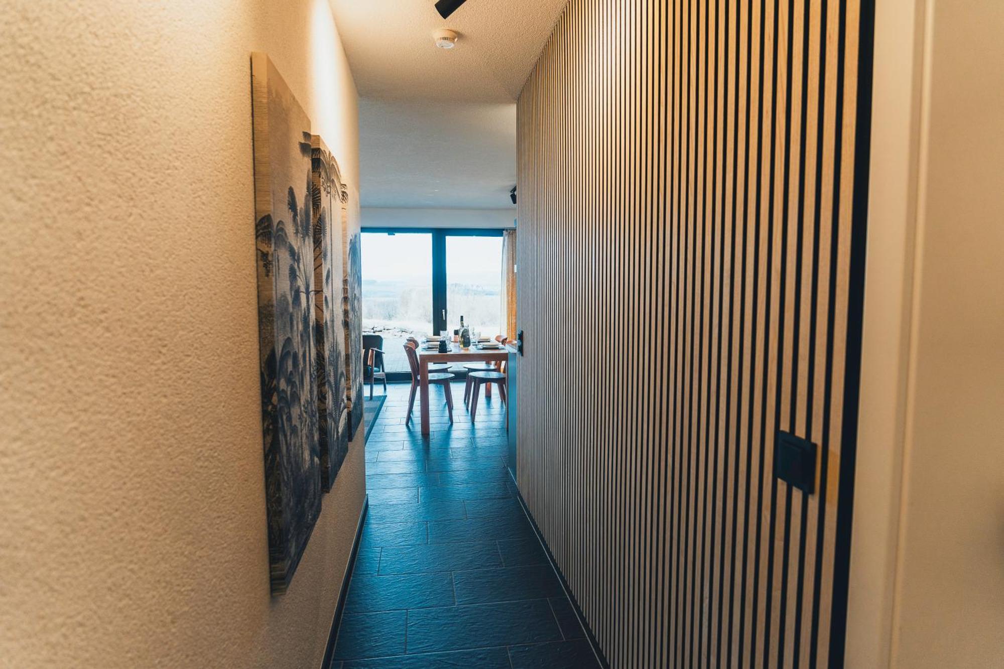 Hunsrueck Valley View Apartment With Cedar Sauna Bruschied Eksteriør bilde